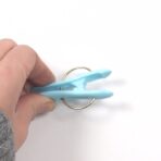 Pinces à linge en verte