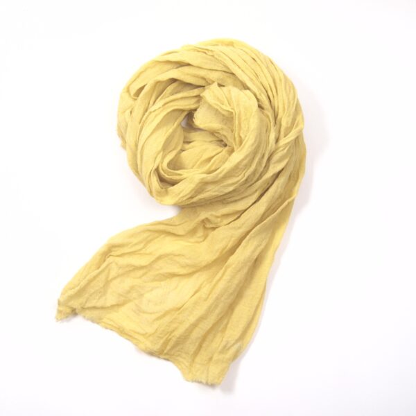 Foulard laine en teinture naturelle Foulard laine en teinture naturelle
