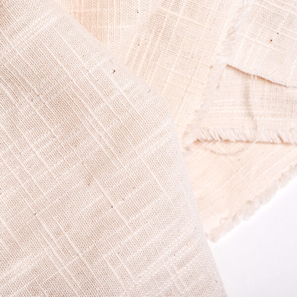 Coton flammé tissé au Japon réf 01 - au mètre Coton flammé tissé au Japon réf 01 - au mètre